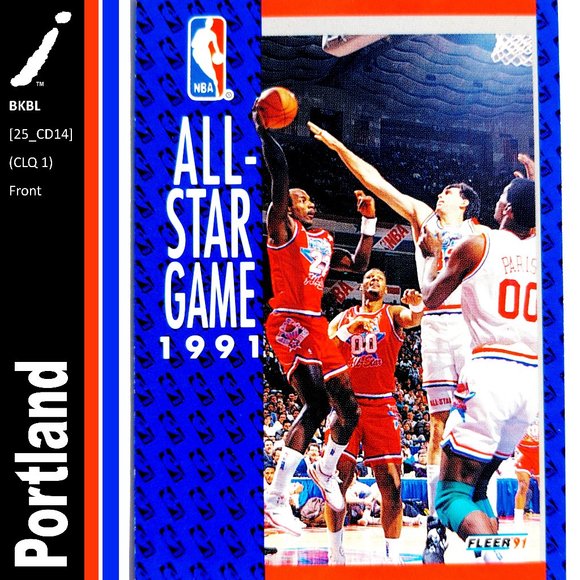 Portland Trailblazers (Clyde Drexler) - BKBL [25_CD14] - Picture 1 of 3